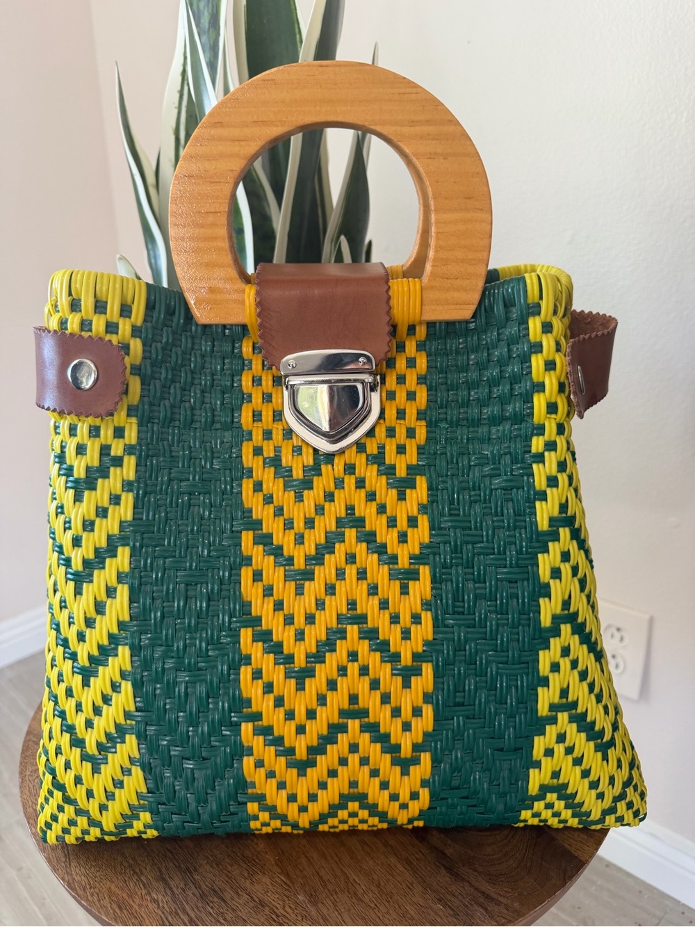 Mexi Mexi woven colorful bag